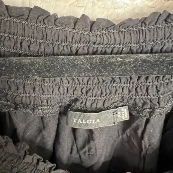 Aritzia  talula horatio black dress size xs - Picture 3 of 8